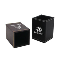 Square PU Stationery Holder