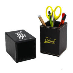 Square PU Stationery Holder