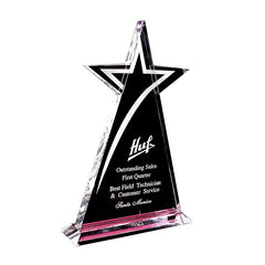 Shooting Star Crystal Trophy