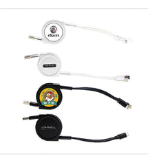 Retractable 3-in-1 Charging Cables