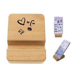 Solid Wood Mobile Phone Holders