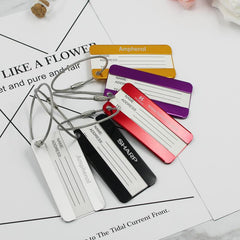 Stainless Steel Luggage Tag