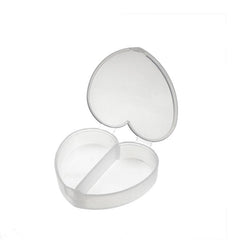 Heart Two-grid Pill Box