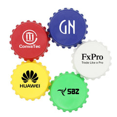 Magnetic Bottle Cap-Shaped Bottle Opener