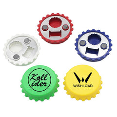 Magnetic Bottle Cap-Shaped Bottle Opener
