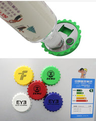 Magnetic Bottle Cap-Shaped Bottle Opener