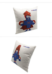 Cotton and Linen Square Pillows