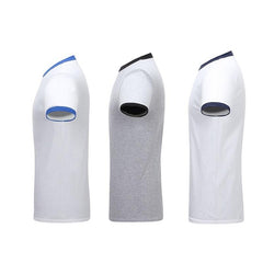 Short-Sleeved Round Neck T-Shirt With Contrast Edge
