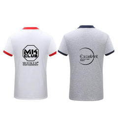 Short-Sleeved Round Neck T-Shirt With Contrast Edge