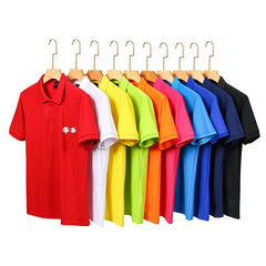 Solid Colour Mens Polo Shirt