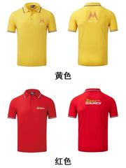 Mens Polo Shirt With Stripe Accent