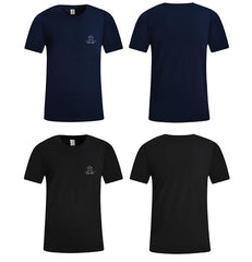 Enlarged Round Neck T-Shirt