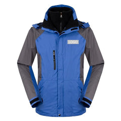 Fleece Jacket With High Collar And 3 Pockets