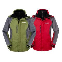 Fleece Jacket With High Collar And 3 Pockets