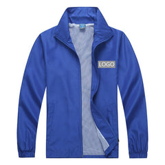 Zippered Long-Sleeved Jacket