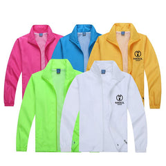 Zippered Long-Sleeved Jacket