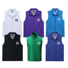 Zippered Sleeveless Jacket