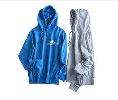 Long-Sleeved Terry Cloth Sweater With Hood
