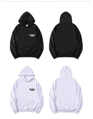 Round Neck Long Sleeves Sweater with Hood