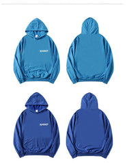 Round Neck Long Sleeves Sweater with Hood