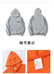 Round Neck Long Sleeves Sweater with Hood