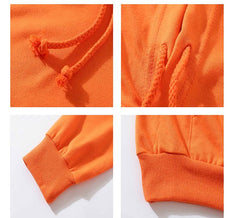 Round Neck Long Sleeves Sweater with Hood
