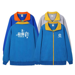 Stand-Up Collar Zipper Sweater