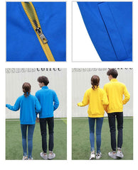 Stand-Up Collar Zipper Sweater