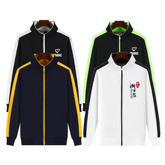 Light Zipper Sports Sweater