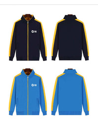 Light Zipper Sports Sweater