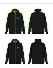 Light Zipper Sports Sweater