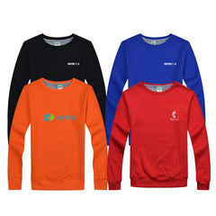 Soft Round Neck Solid Color Sweater