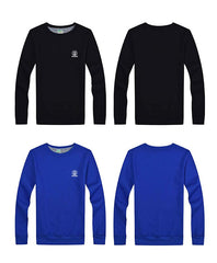 Soft Round Neck Solid Color Sweater