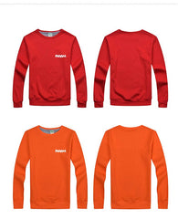 Soft Round Neck Solid Color Sweater