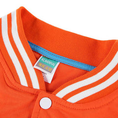 Terry Cloth Baseball Jacket