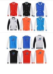 Terry Cloth Baseball Jacket