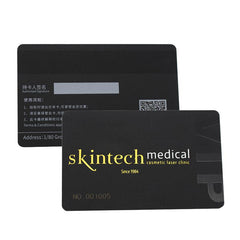 Frosted Black Membership Card
