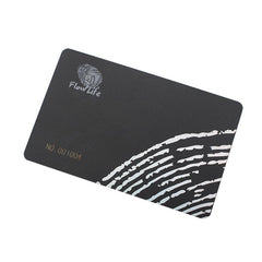 PVC Frosted Membership Black Card