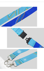 Double Hook Safety Buckle Lanyard