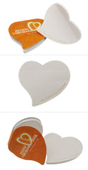 Heart-Shaped Sticky Notepad Booklet