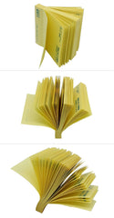 Square Yellow Sticky Notepad