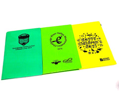 A5 notepad with 2-compartment sleeve