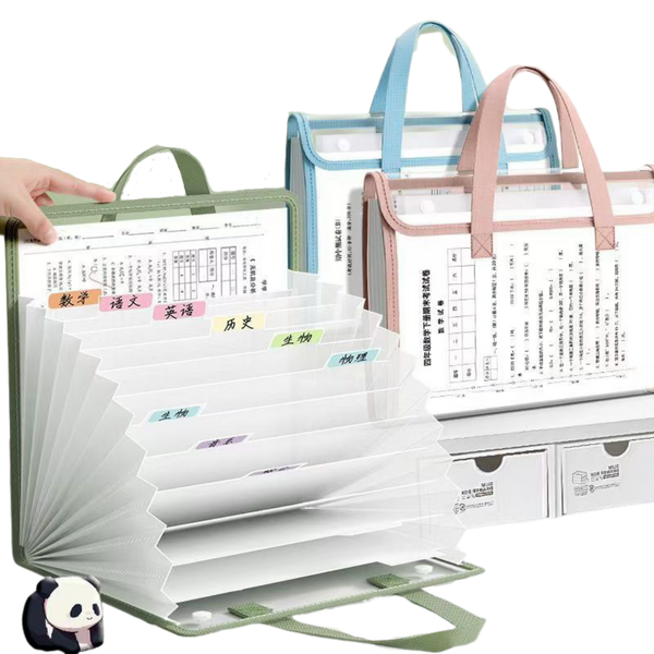 13-Grid Accordion Folder Bag (Deliver in 4-6 weeks)