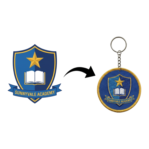 Embroidery Keychain (Deliver in 4-6 weeks)