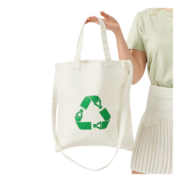RPET Canvas Crossbody Tote Bag (Deliver in 4-6 weeks)