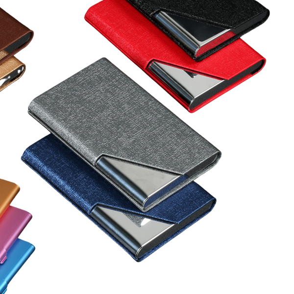 Metallic Leather Card Holder (Deliver in 4-6 weeks)