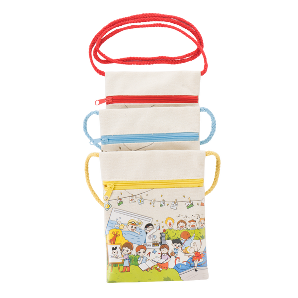 Colorful Mini Canvas Sling Bag (Deliver in 4-6 weeks)