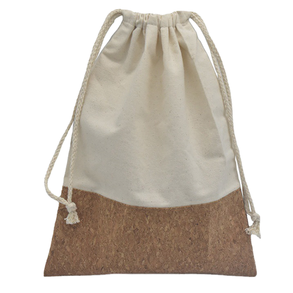 Eco-Friendly Cork Drawstring Pouch (Deliver in 4-6 weeks)