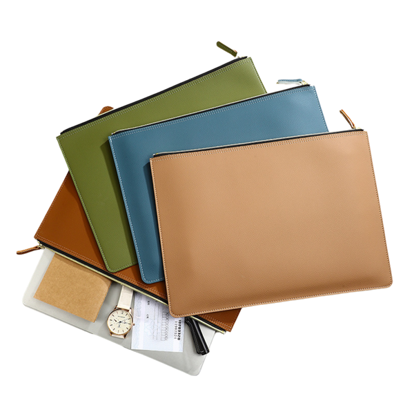 Leather File Bag (Deliver in 4-6 weeks)