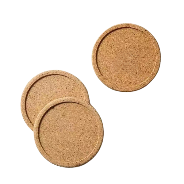 Concave Cork Coasters (Deliver in 4-6 weeks)